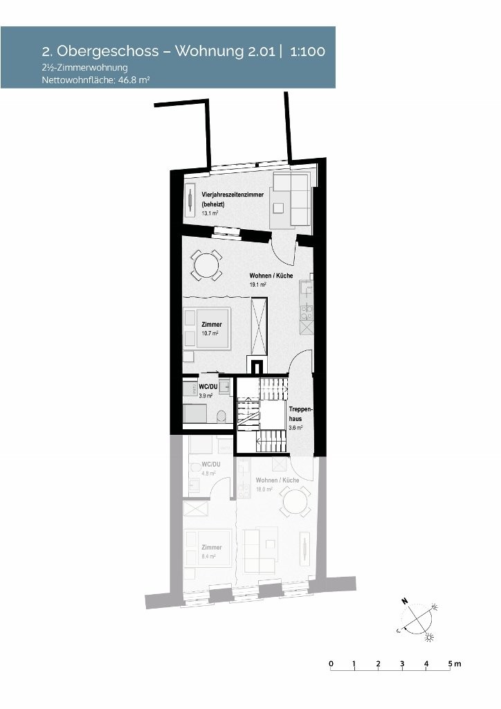 Appartement de 2 ½ pièces, photo 5 sur 5