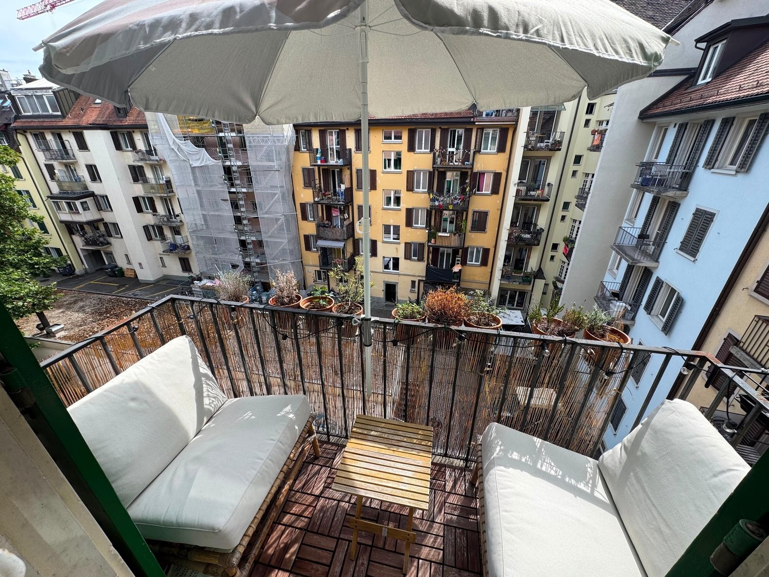Appartement meublé de 3 ½ pièces