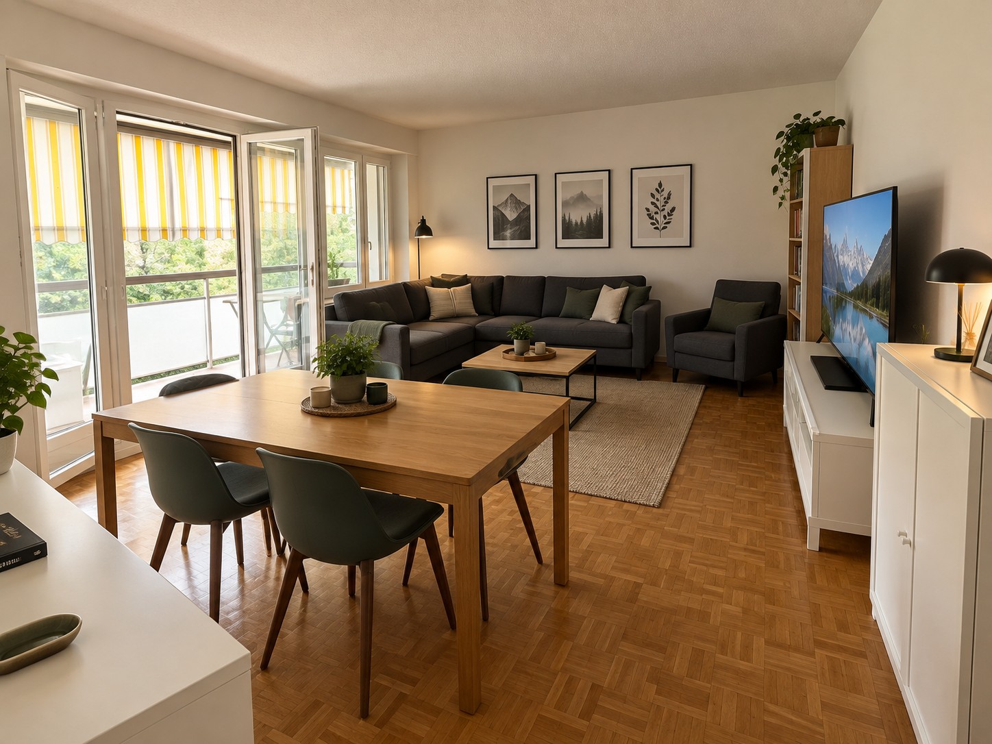 Appartement de 3 pièces, photo 1 sur 7