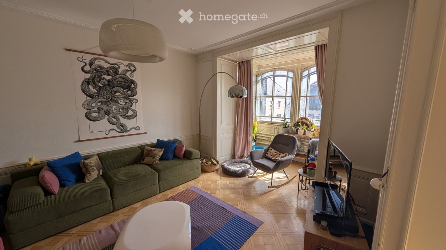 6 rooms apartment