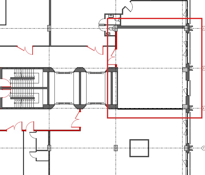 77m² industrial object