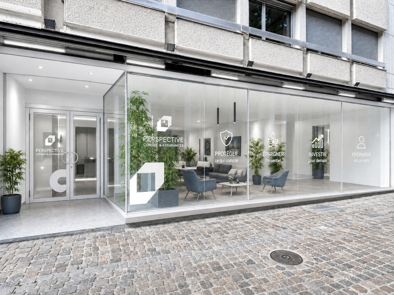 110m² office