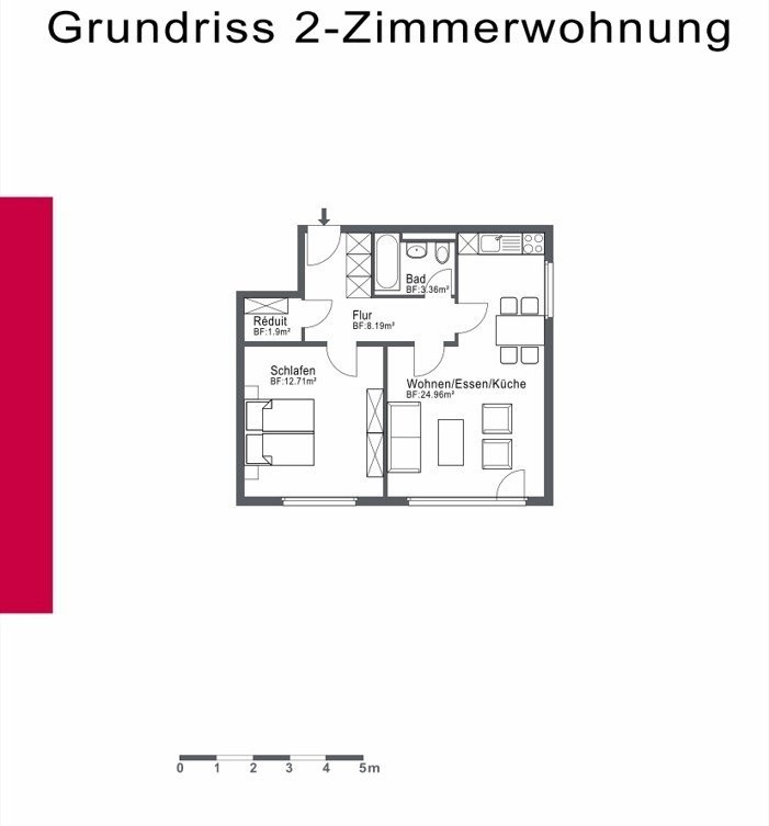 Appartement de 2 ½ pièces, photo 7 sur 7