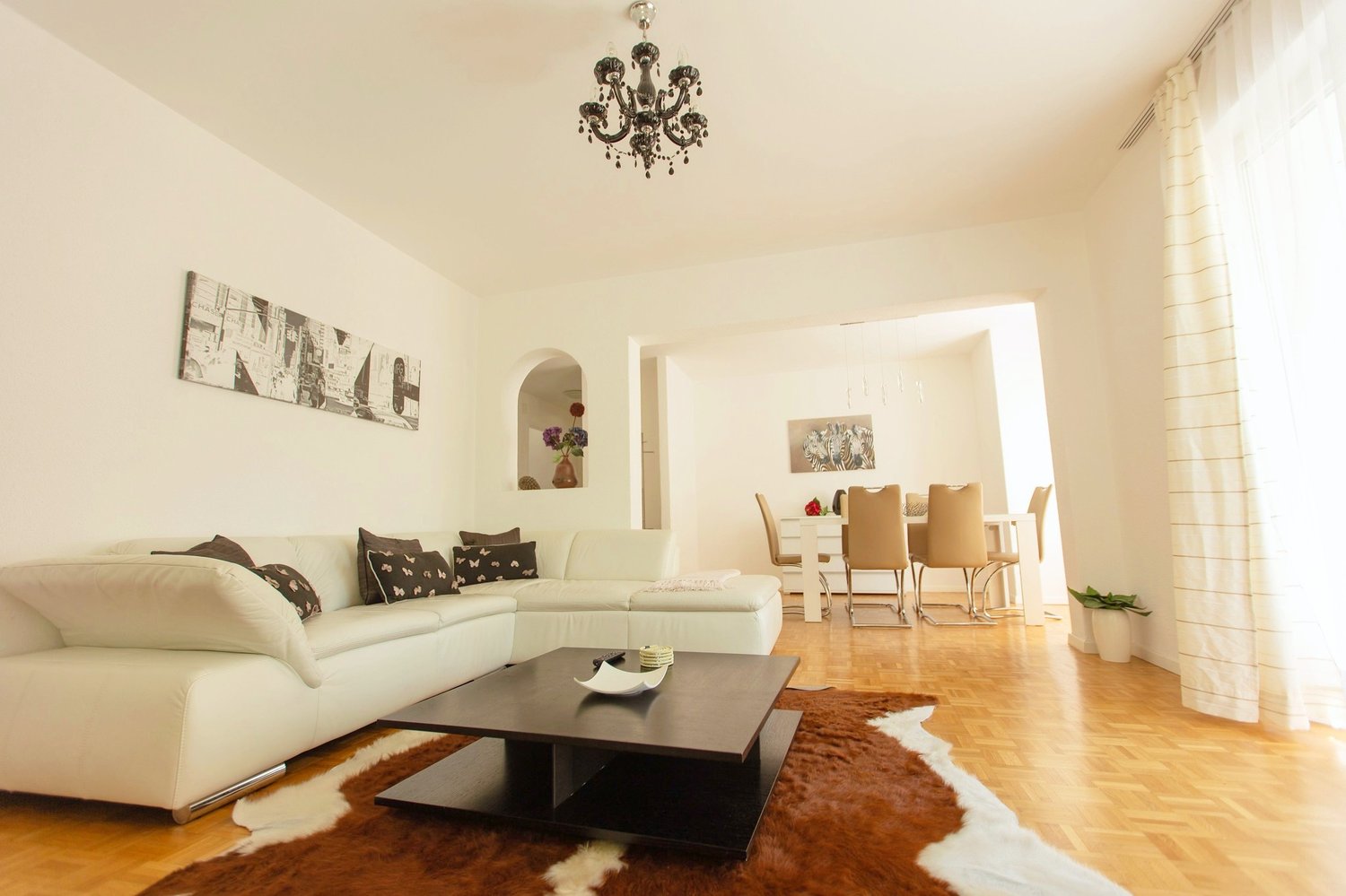 3 ½ rooms furnished flat