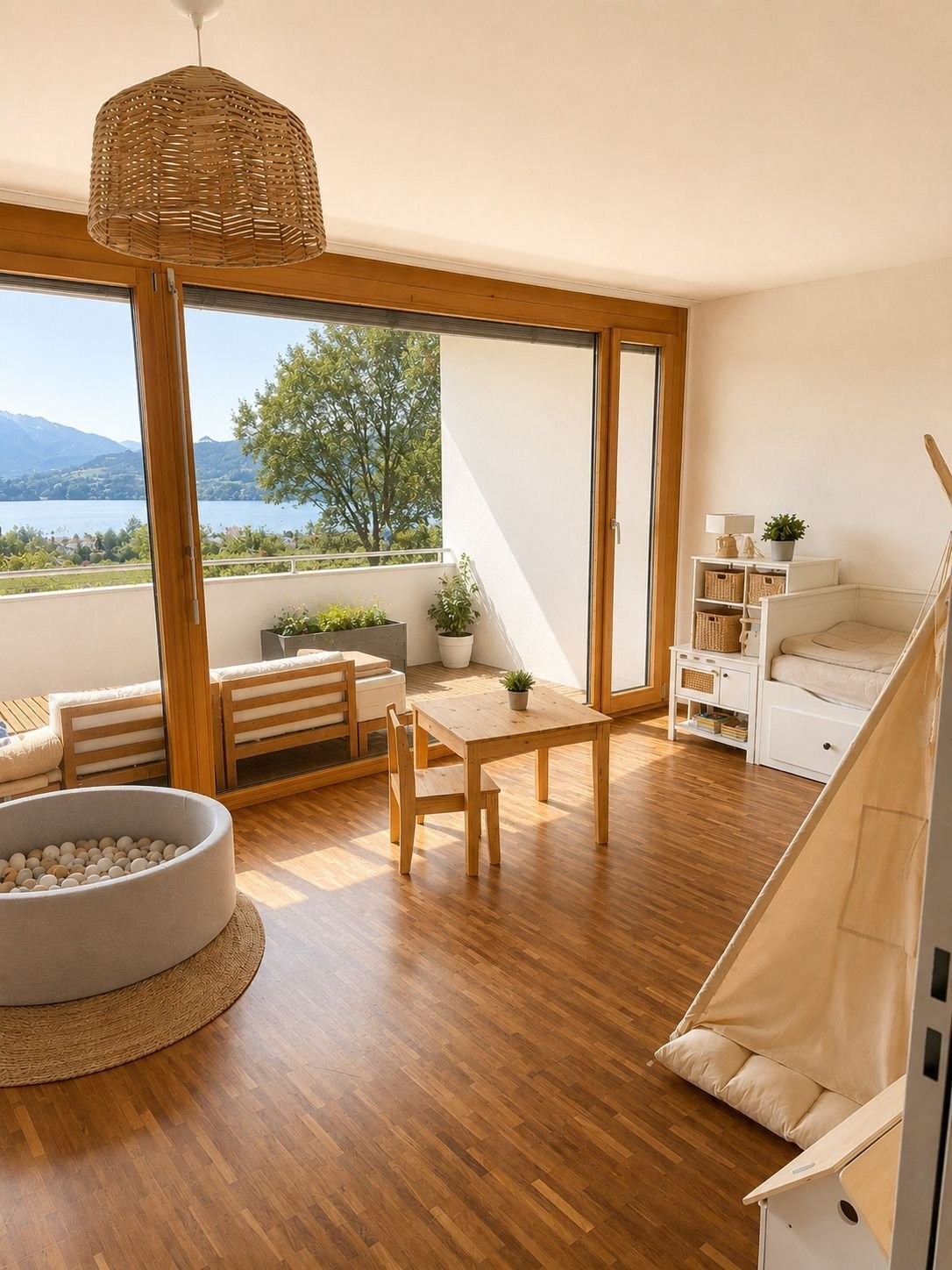 Appartement meublé de 4 ½ pièces