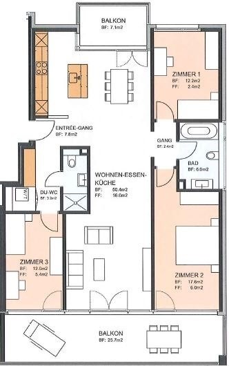Appartement de 4 ½ pièces, photo 8 sur 8