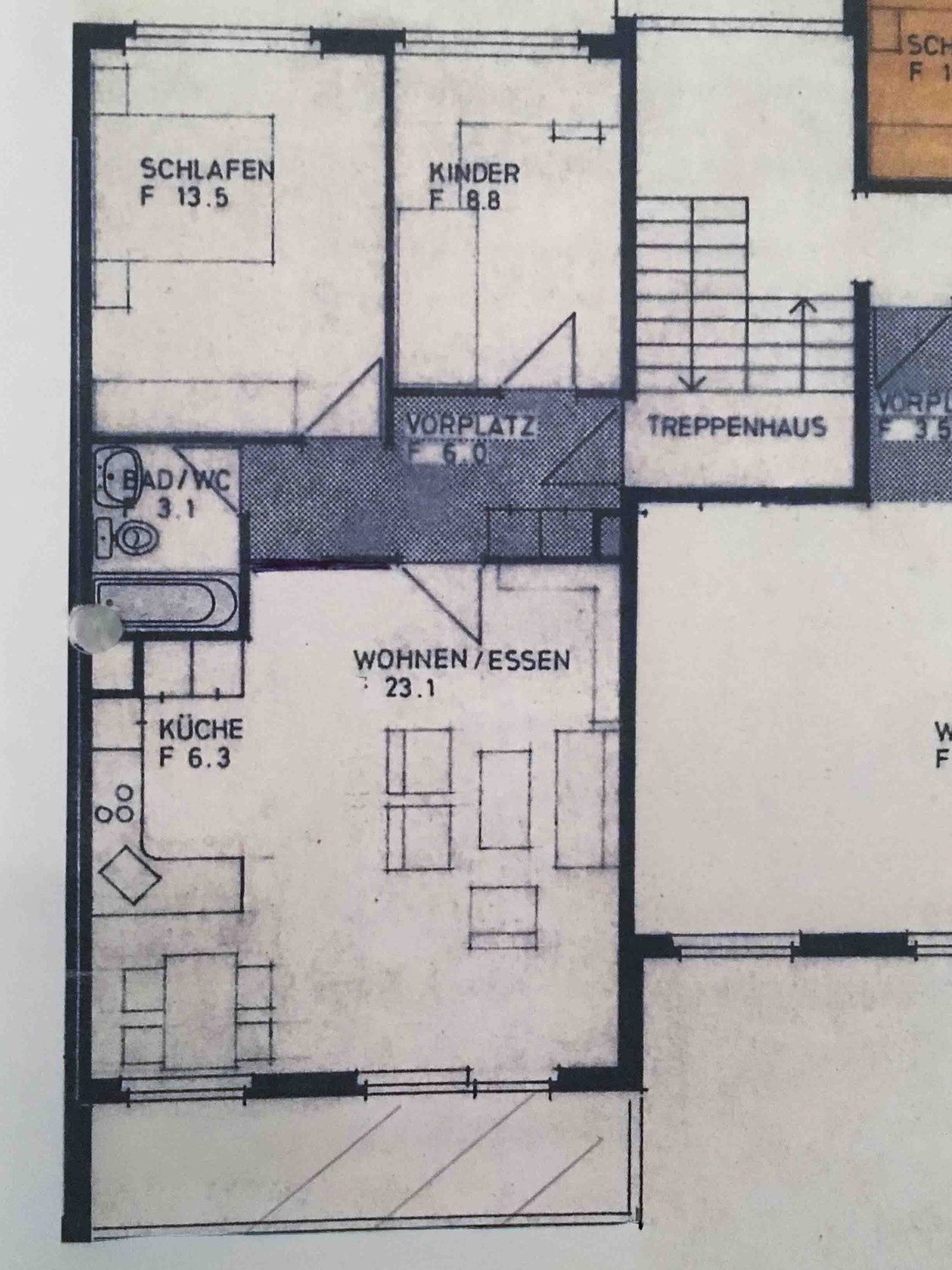 Appartement de 3 ½ pièces, photo 9 sur 10