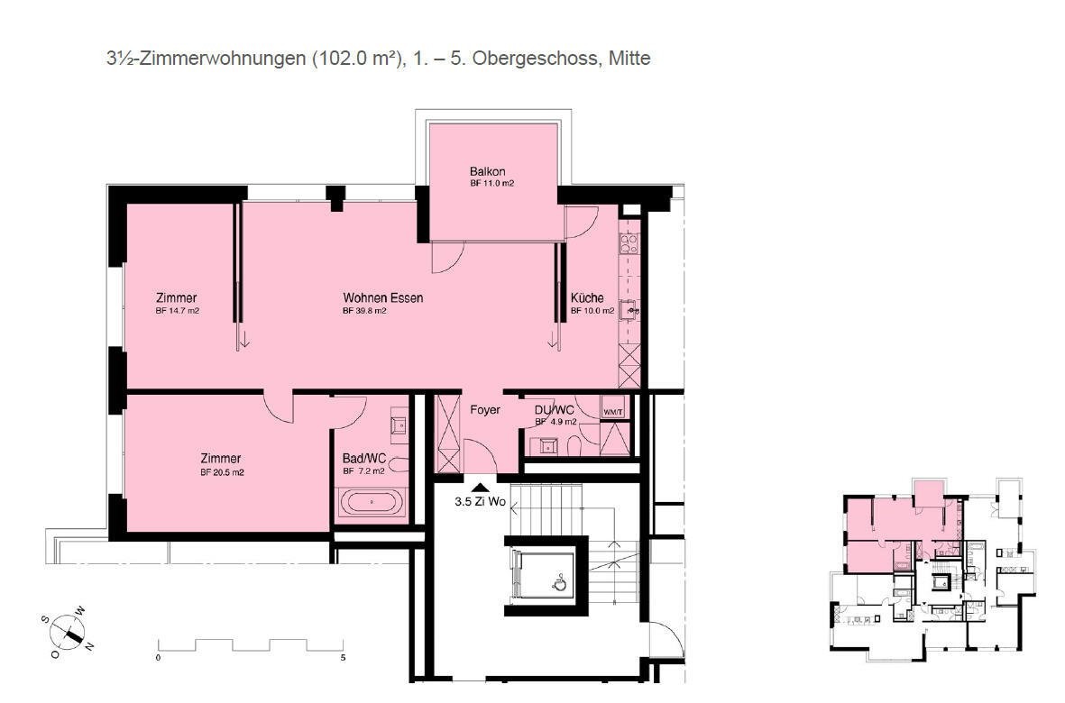 Appartement de 3 ½ pièces, photo 9 sur 9