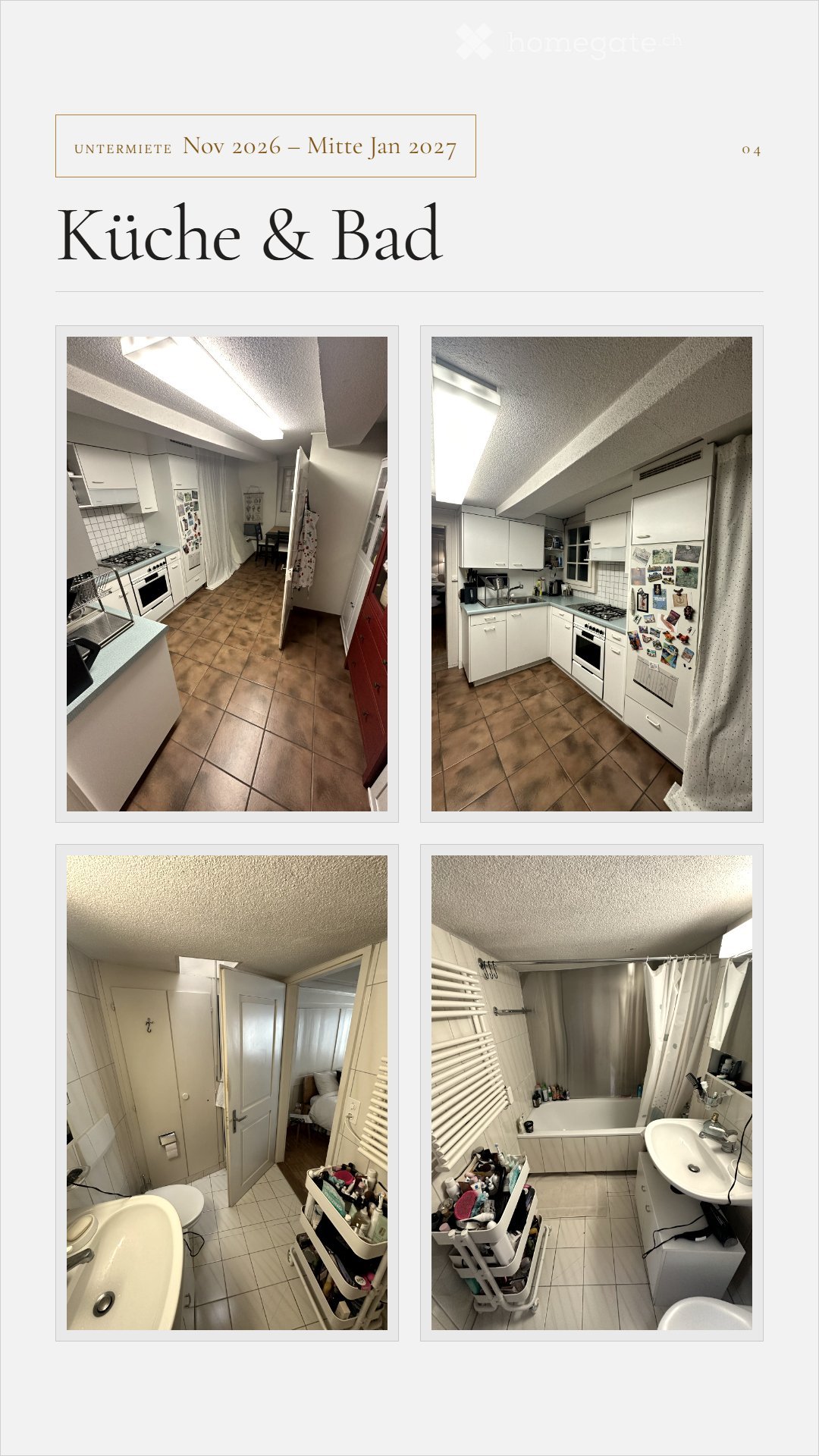 Appartement de 3 pièces
