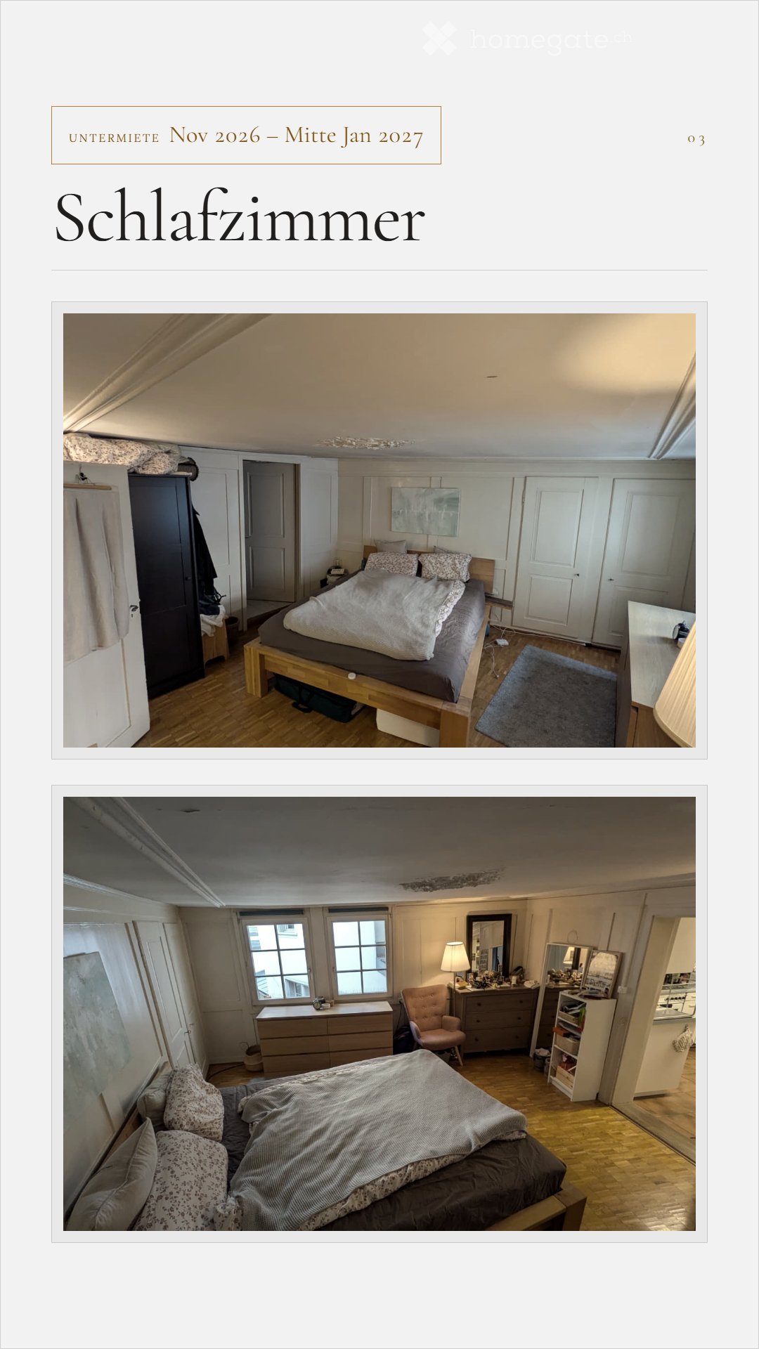 Appartement de 3 pièces