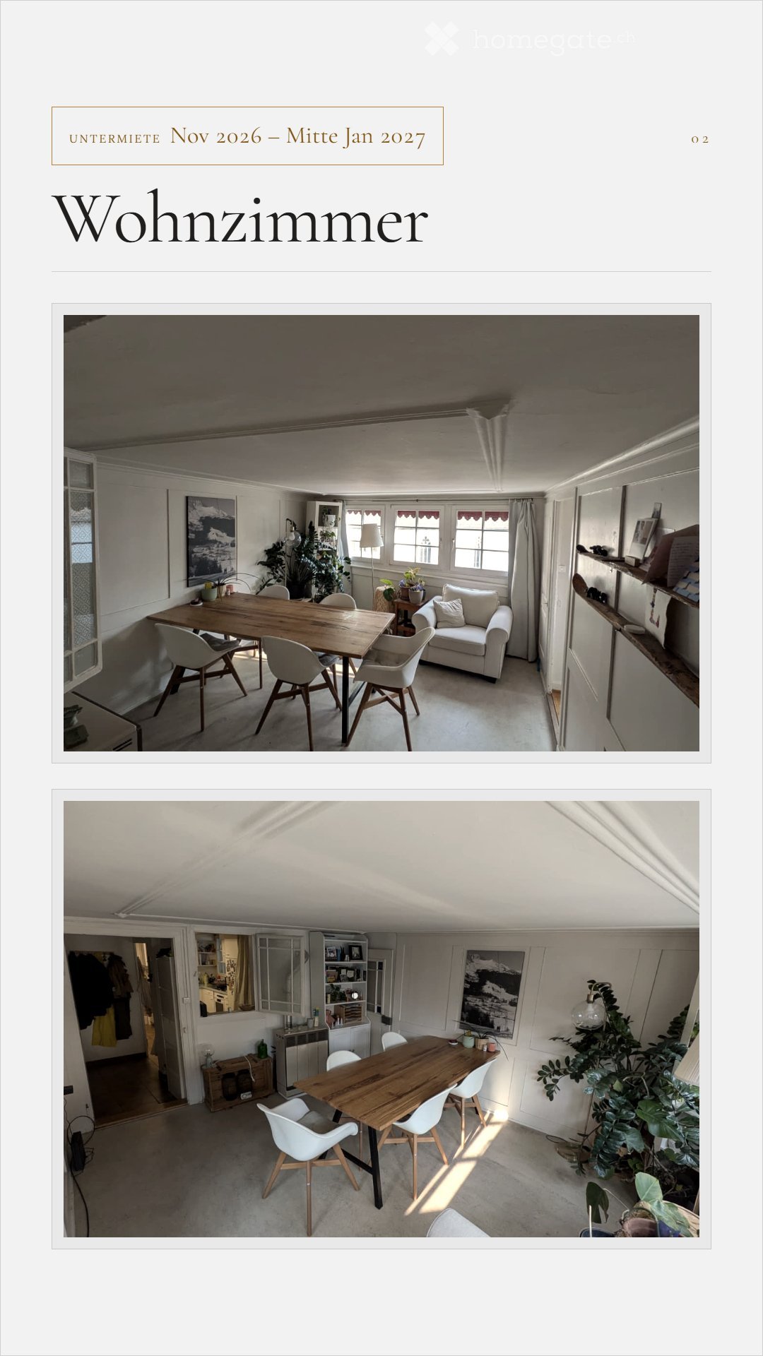 Appartement de 3 pièces