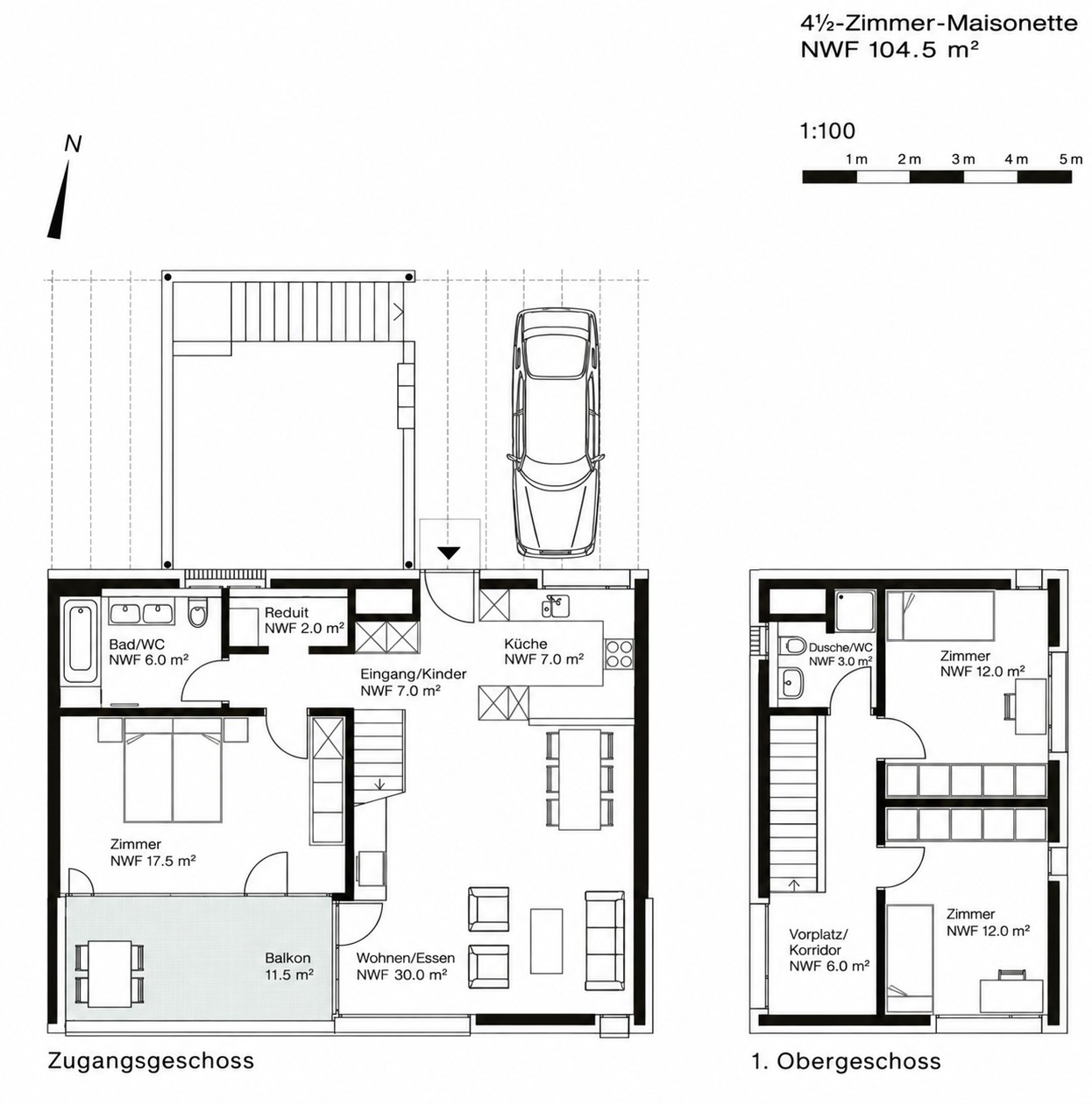 Appartement de 4 ½ pièces