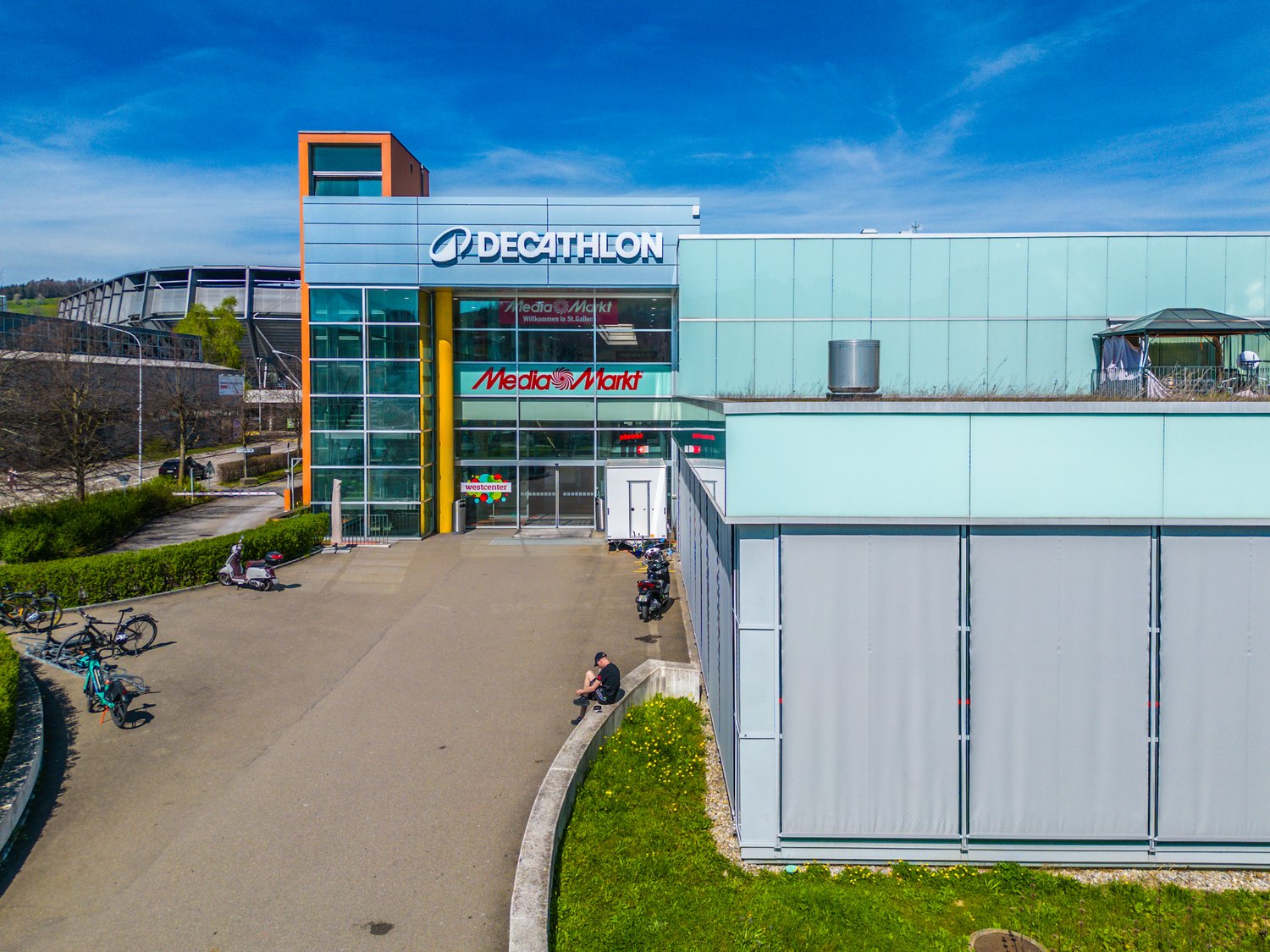 Centre commercial de 375m²
