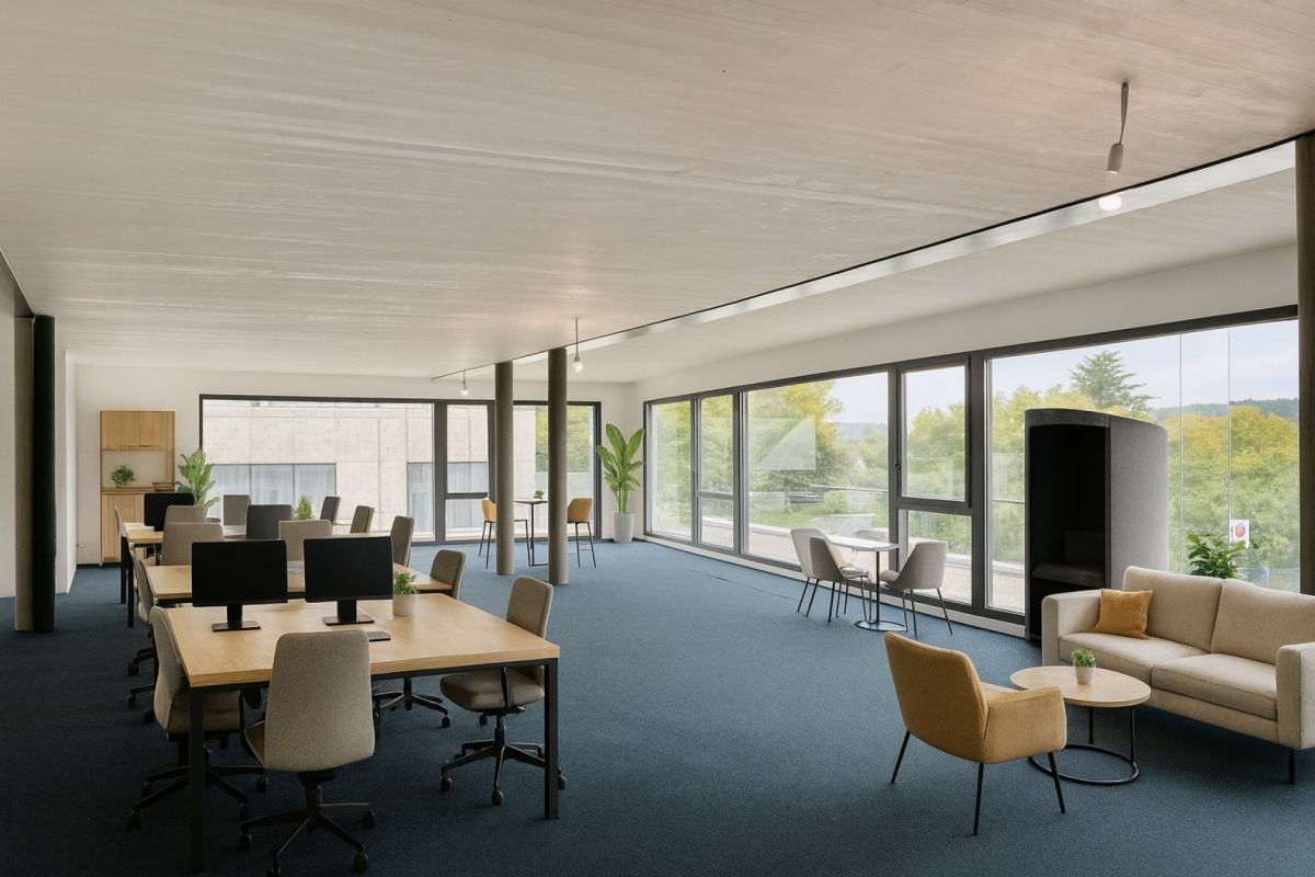 222m² office