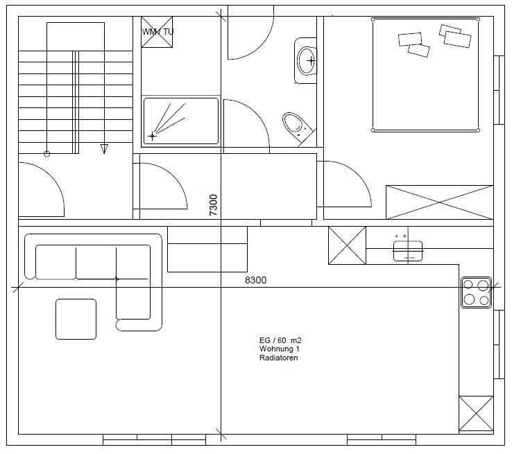 Appartement de 2 ½ pièces, photo 7 sur 8