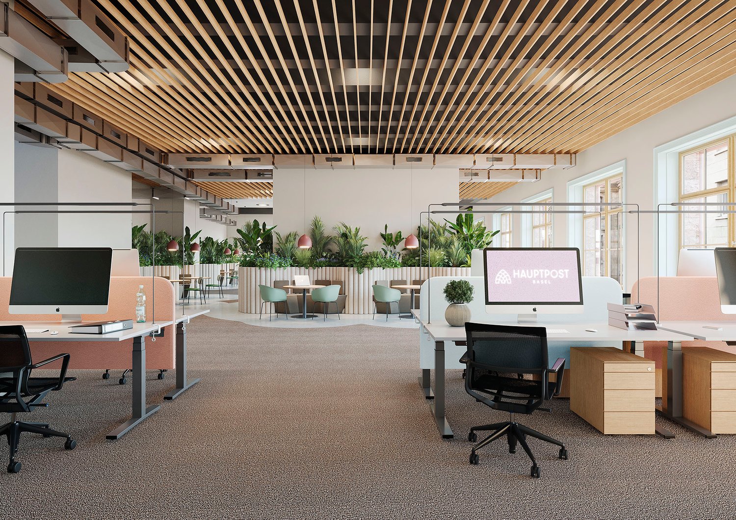 1340m² bureau