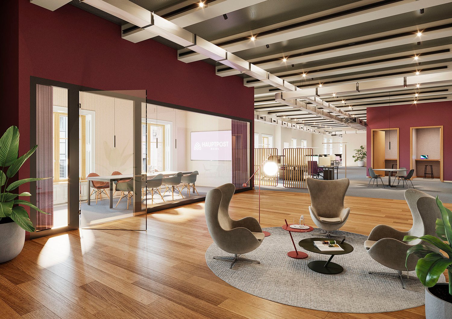 1340m² bureau