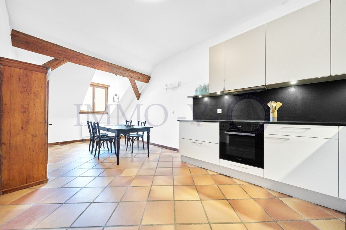4 rooms attic flat