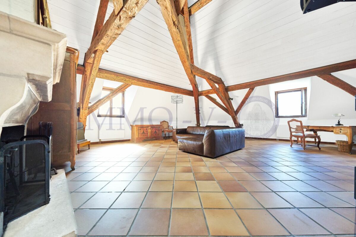 4 rooms attic flat