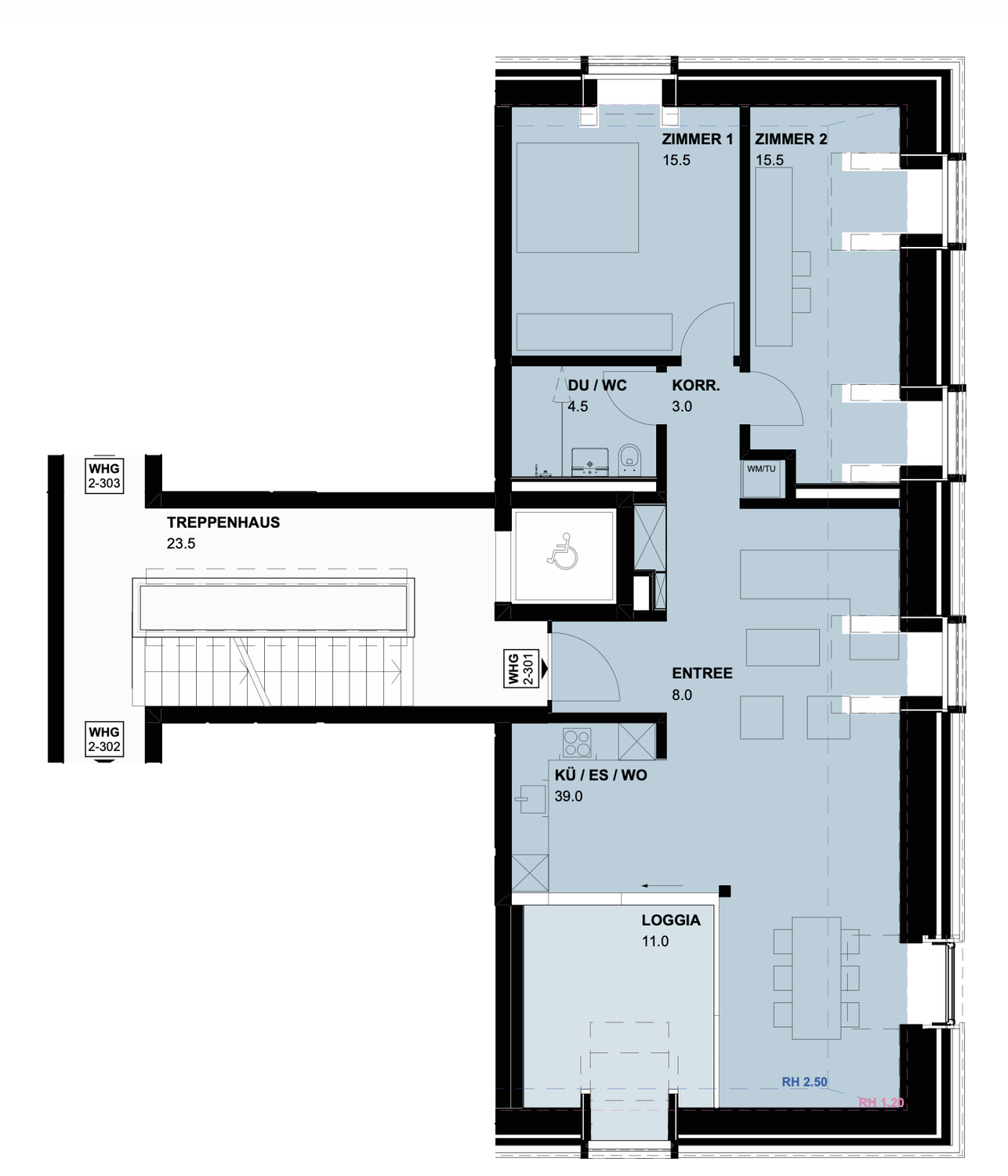 Appartement de 3 ½ pièces, photo 5 sur 6