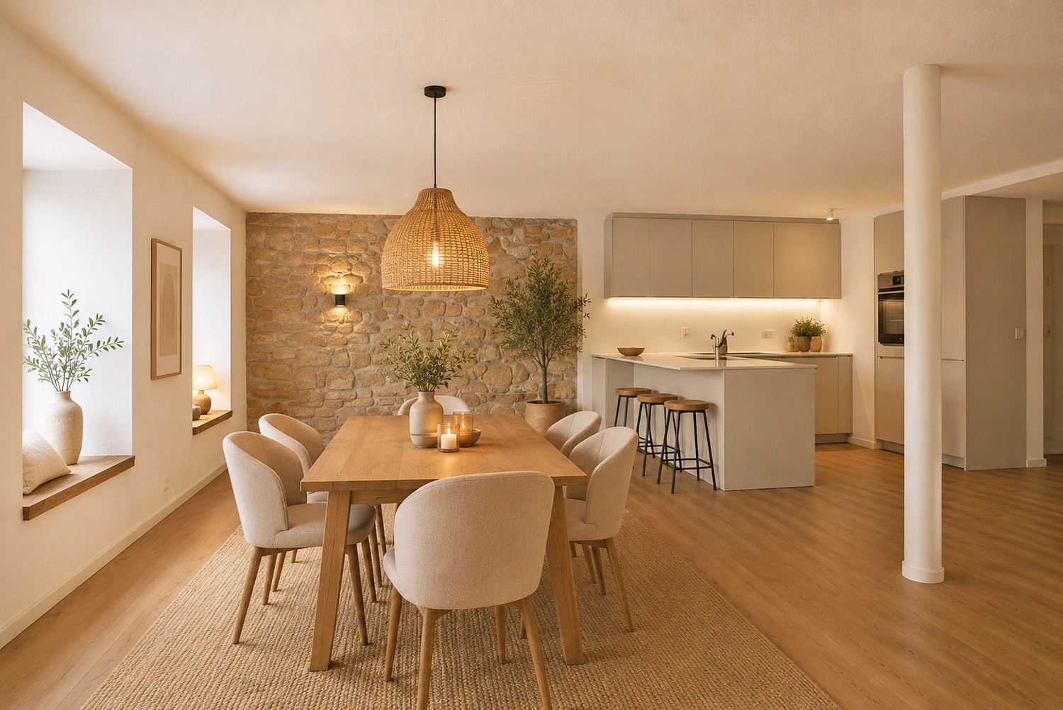 Appartement de 3 pièces