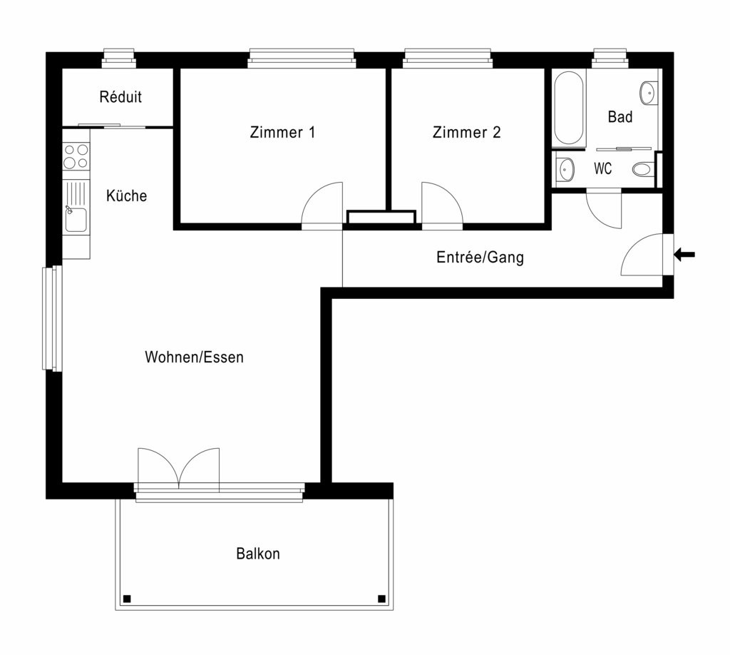 Appartement de 3 ½ pièces, photo 7 sur 7