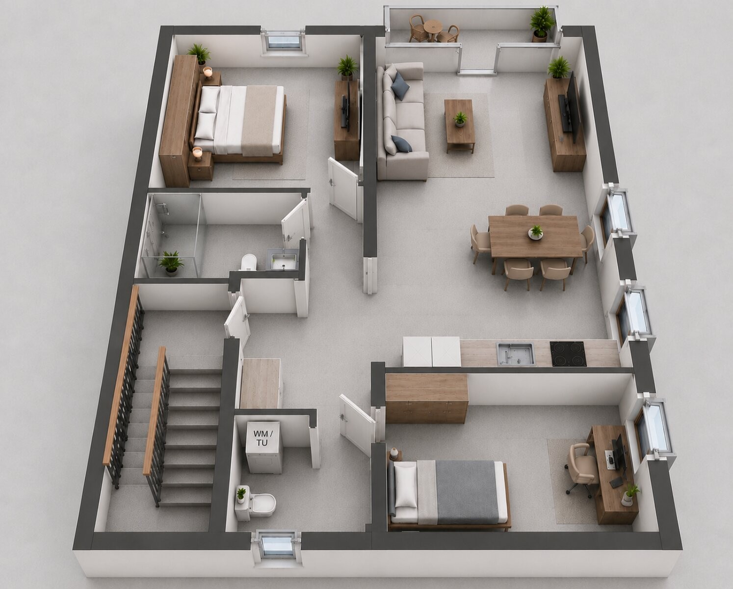 Appartement de 3 ½ pièces