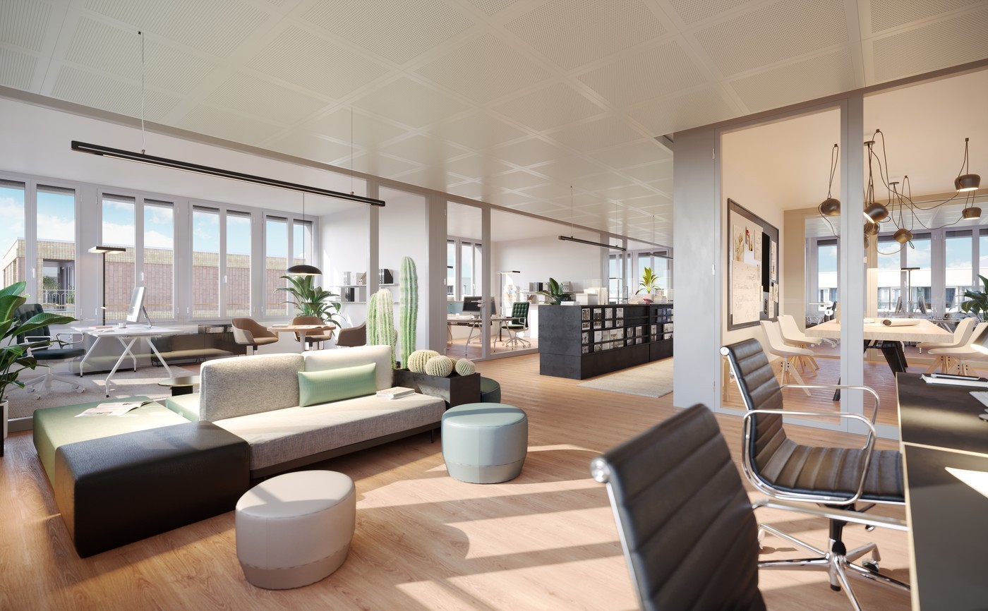 387m² office