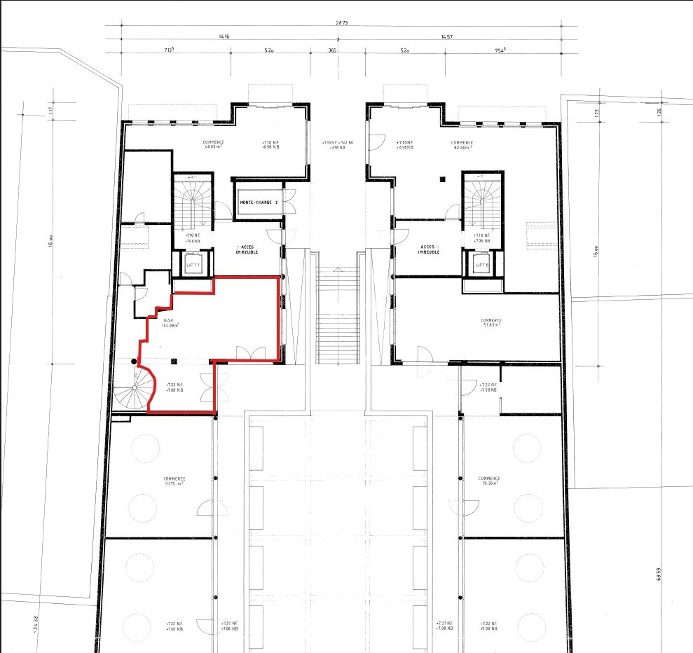 53m² restaurant