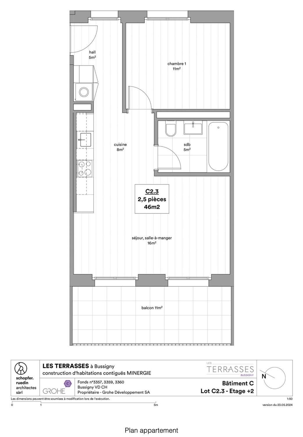 1 ½ rooms apartment, photo 3 sur 6