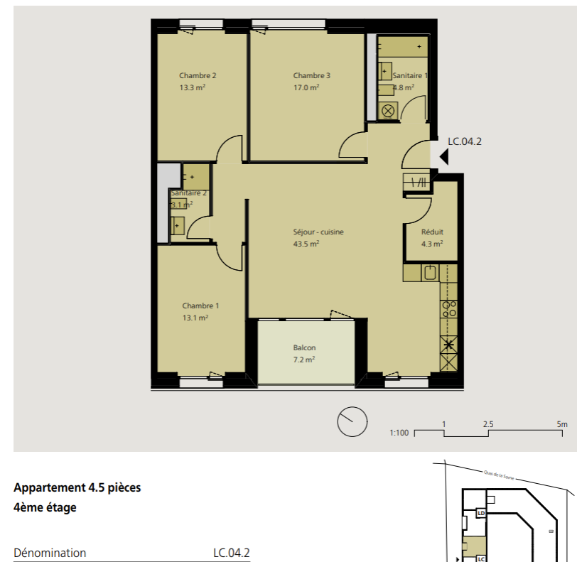 4 ½ rooms apartment, photo 5 sur 5
