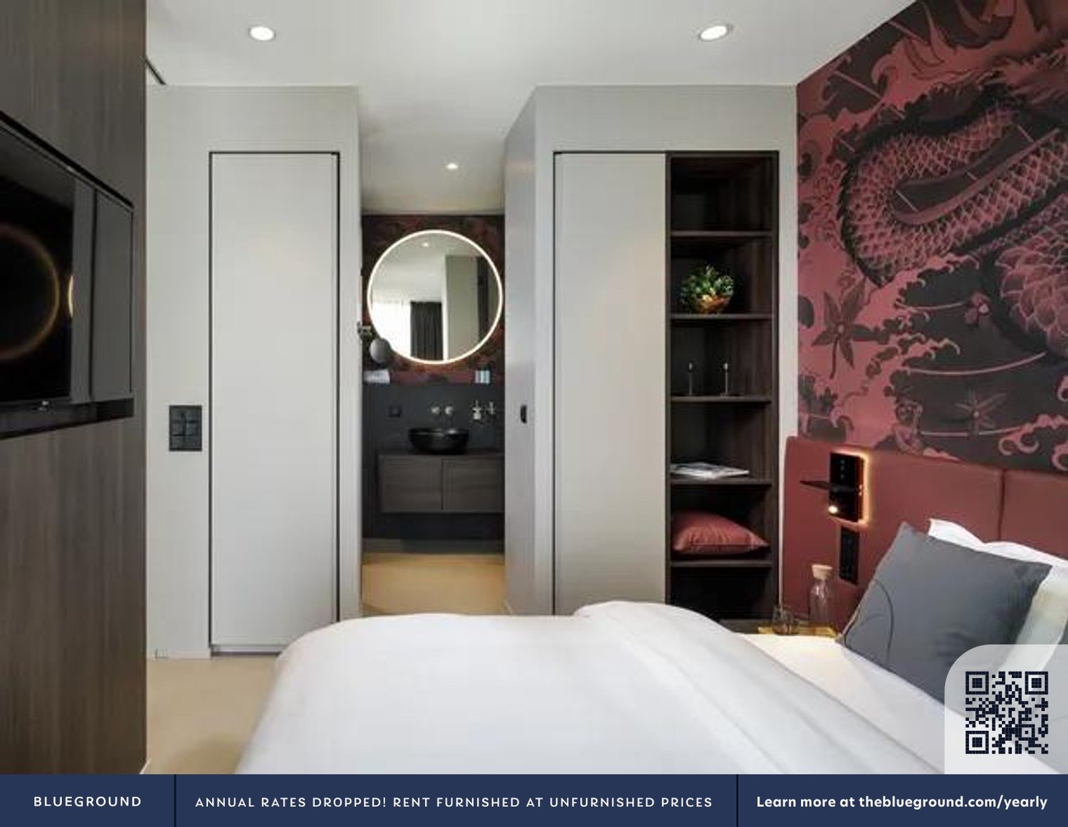 appartement meublé de 2 pièces
