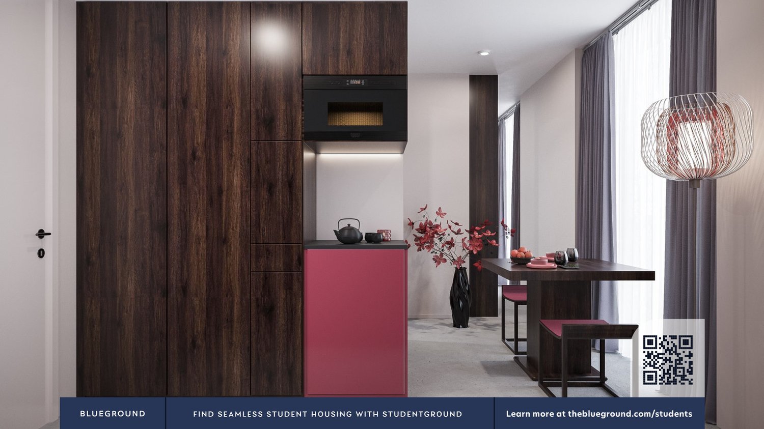 appartement meublé de 2 pièces