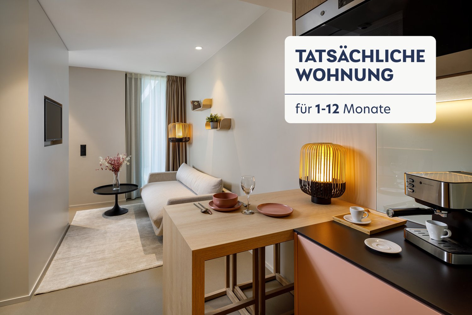 appartement meublé de 2 pièces