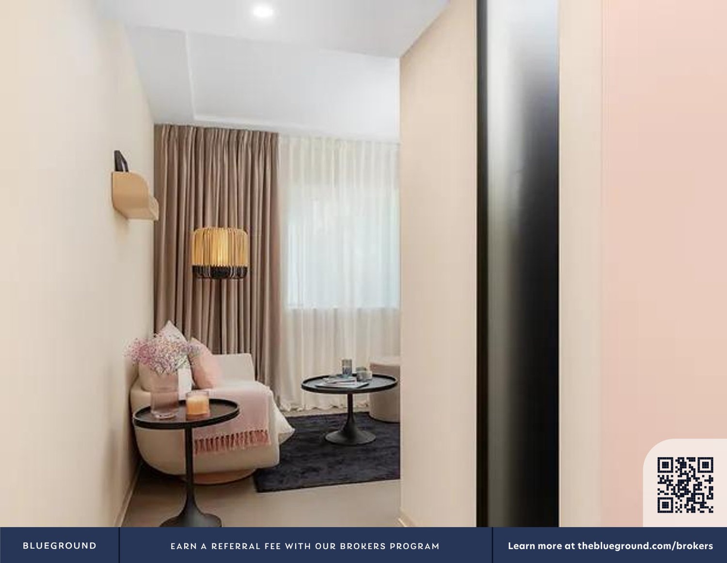 appartement meublé de 2 pièces