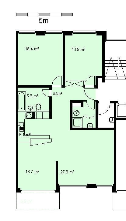3 ½ pièces appartement, photo 10 sur 10