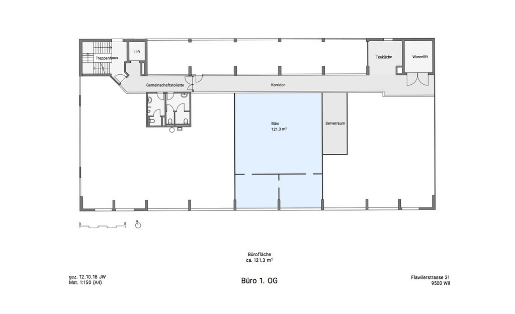 Bureau de 130m²