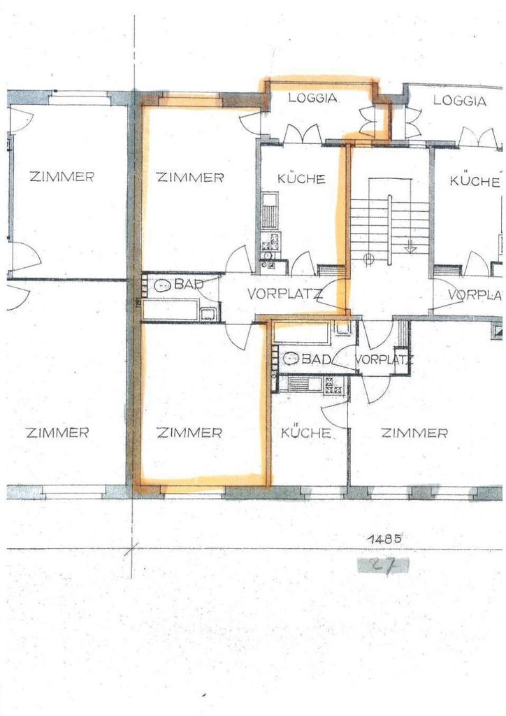 Appartement de 2 pièces