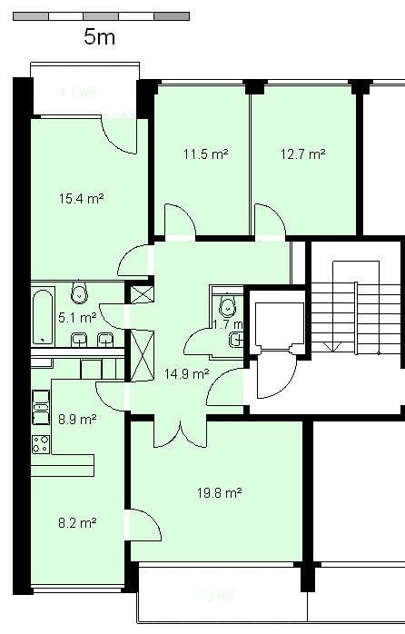 4 ½ rooms apartment, photo 7 sur 7
