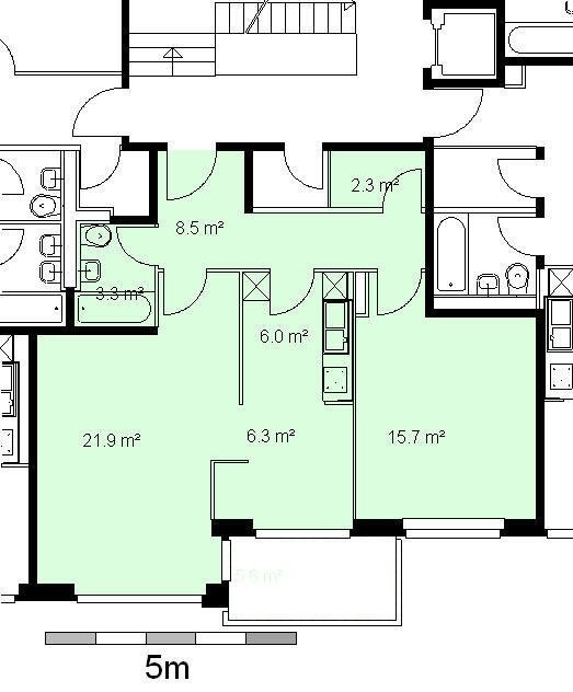 Appartement de 2 ½ pièces, photo 8 sur 8