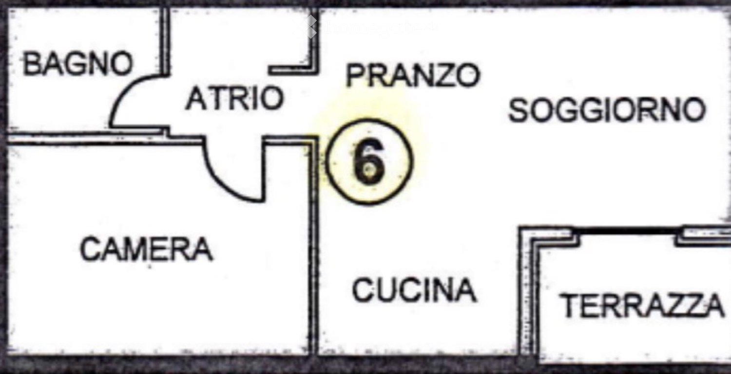 Appartement de 2 pièces