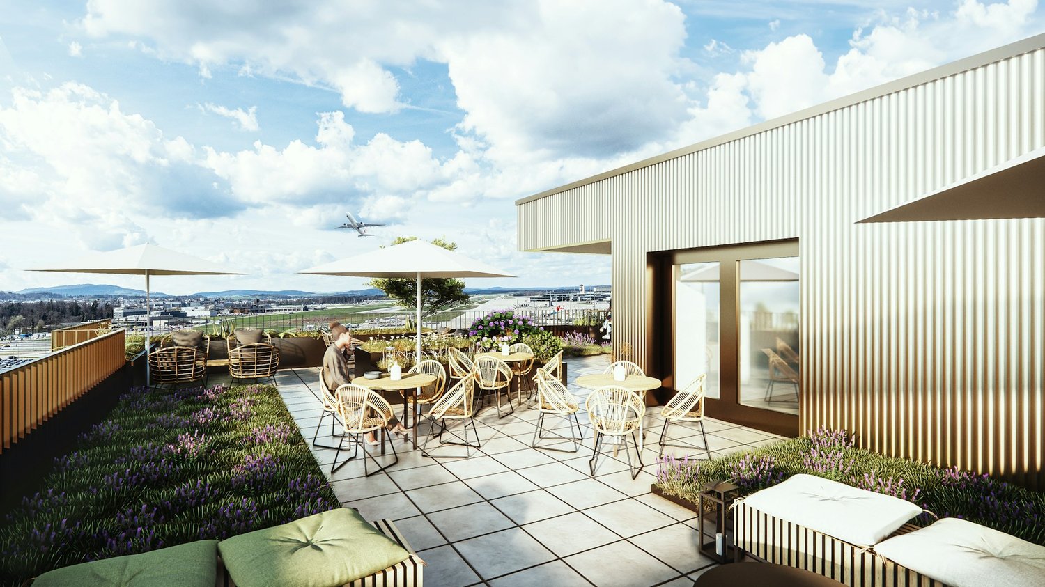 1100m² de bureaux