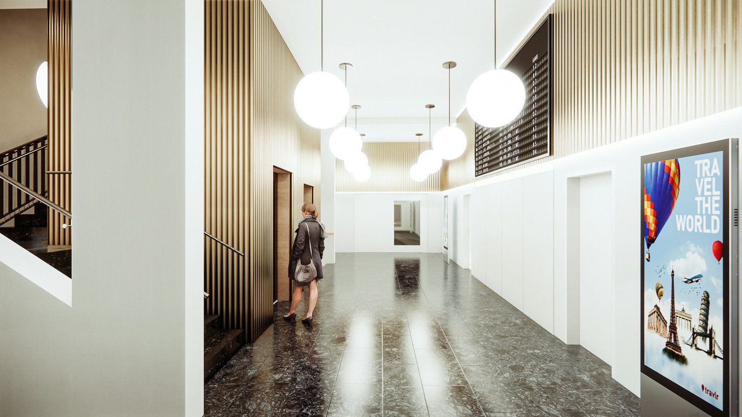 1100m² de bureaux