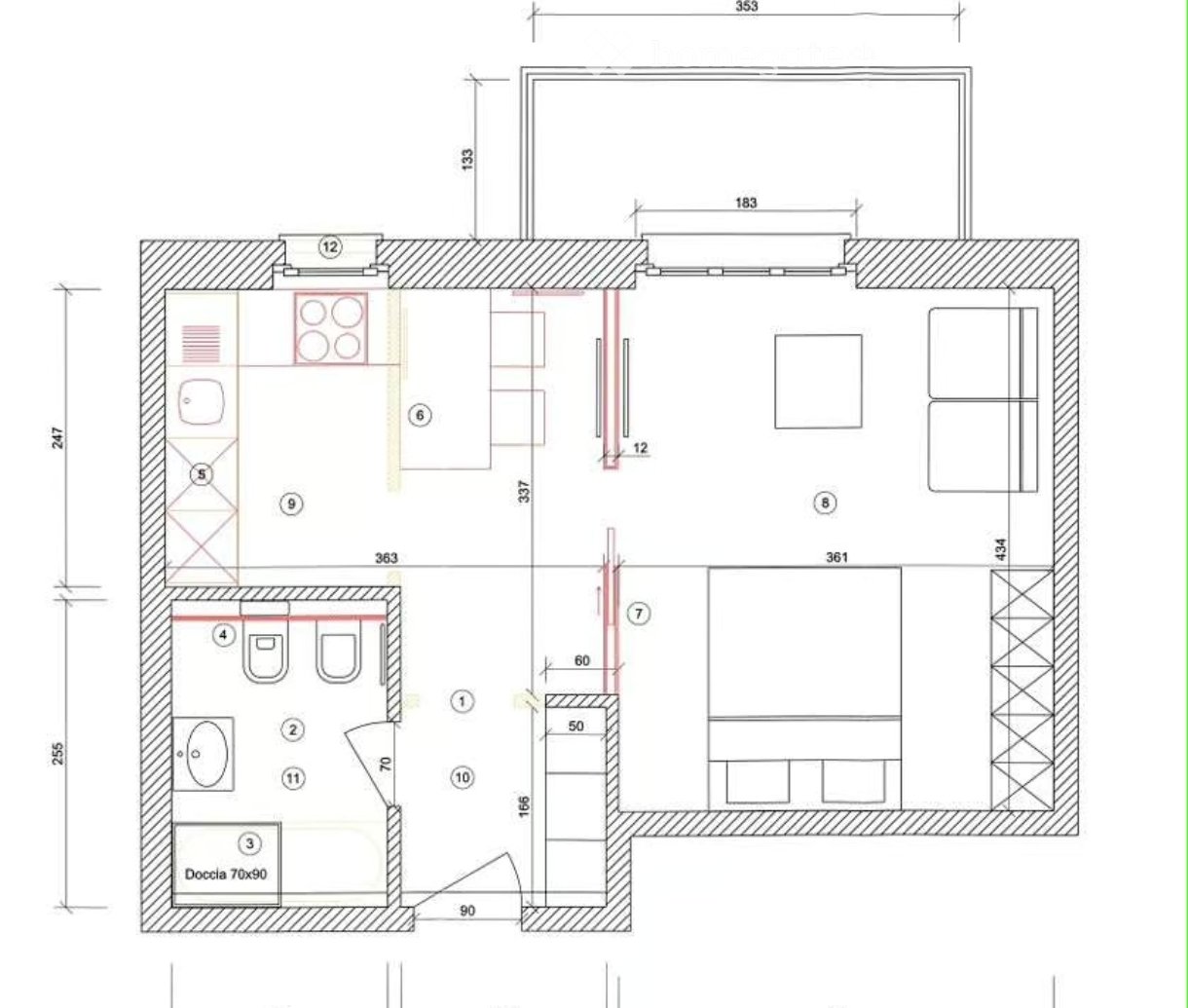 Appartement de 2 pièces, photo 5 sur 5
