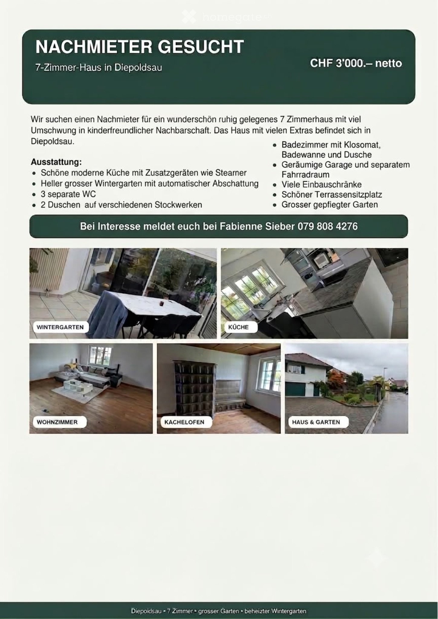 7 rooms single house