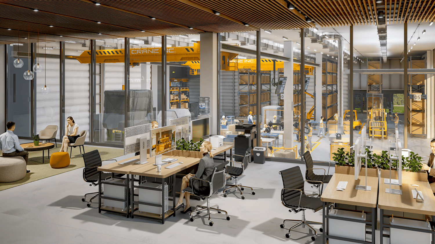 Bureau de 1093m²
