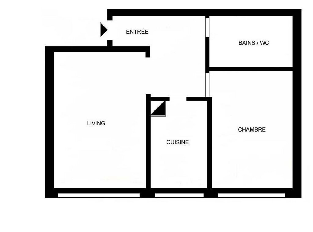 3 rooms apartment, photo 2 sur 2