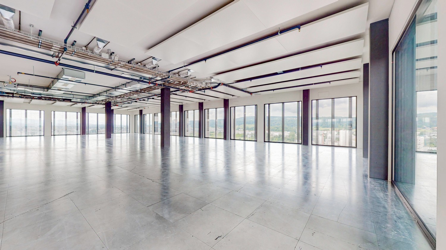 1456m² office