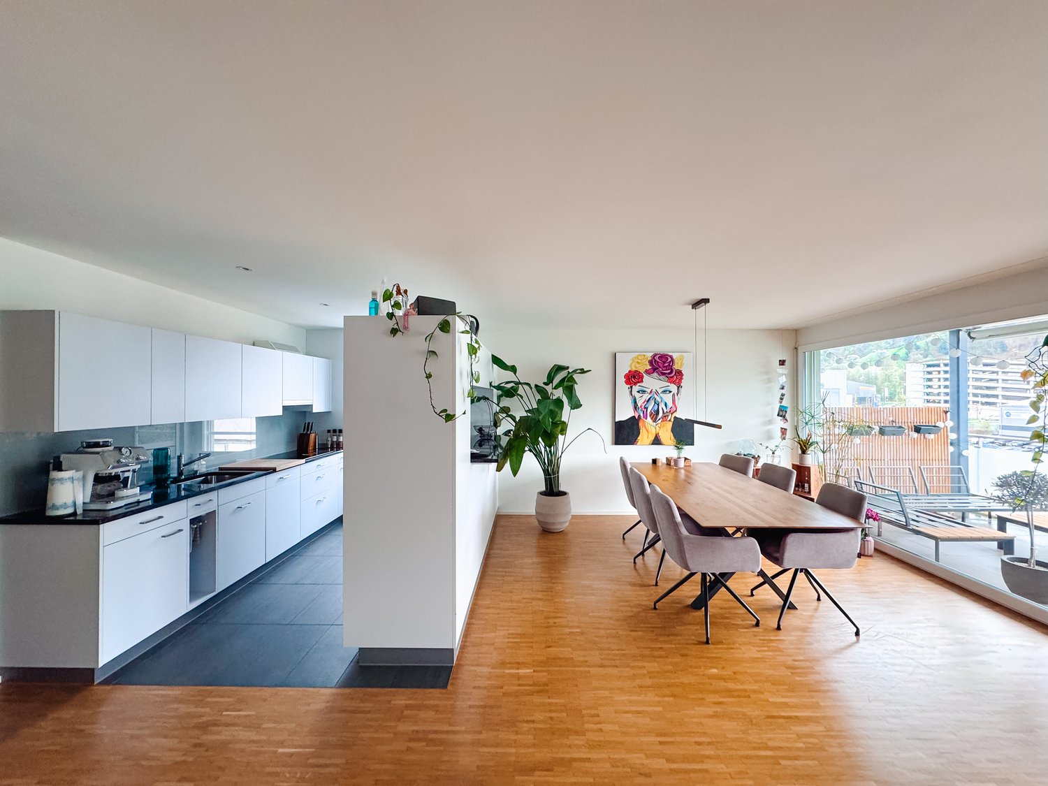 3 ½ rooms furnished flat