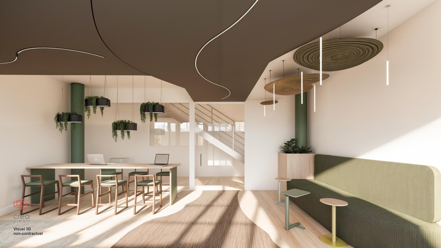 285m² office